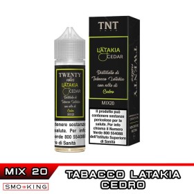 LATAKIA CEDAR Twenty Notes Mix&Vape 20 ml TNT Vape