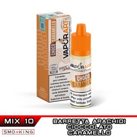 CHOCO CARAMELLO (SNICKERINO) Mini Mix&Vape 10 ml VAPORART Barretta al cioccolato Caramello Arachidi