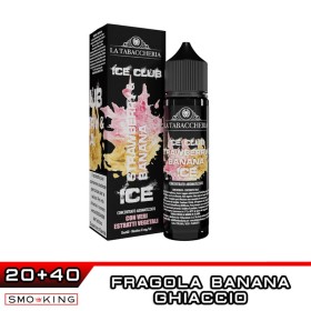 Ice Club STRAWBERRY & BANANA ICE Aroma Shot 20 ml La Tabaccheria Fragola Banana Ice
