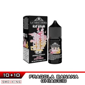 Ice Club STRAWBERRY & BANANA ICE Mini Shot 10+10 ml La Tabaccheria Fragola Banana Ice