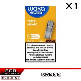 TRIPLE MANGO WAKA SoMatch Mini Pod Usa e Getta 2 ml RELX 1 Pezzo