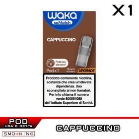 CAPPUCCINO WAKA SoMatch Mini Pod Usa e Getta 2 ml RELX 1 Pezzo