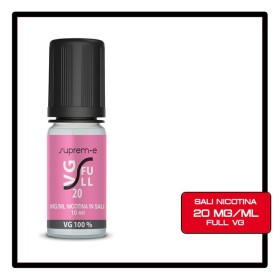 Base Neutra 10 ml FULL VG Sali di Nicotina SUPREM-E Basetta Nicotina