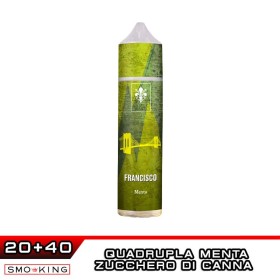 FRANCISCO Aroma Shot 20 ml Shock Wave by ADG Quadrupla Menta Zucchero Canna