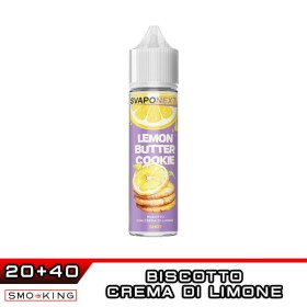 LEMON BUTTER COOKIE Premium Selection Aroma 20 ml SvapoNext Biscotto al Burro Crema Limone