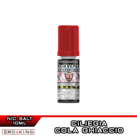 CHERRY BLAST Sali di Nicotina 10 ml Iron Vaper by TOB Ciliegie Cola Ice
