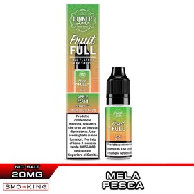 APPLE PEACH Sali di Nicotina 10 ml Dinner Lady