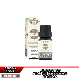URIEL Premium Aroma Concentrato 10ml HOLY VAPE Biscotto al Burro Pan di Zenzero Crema