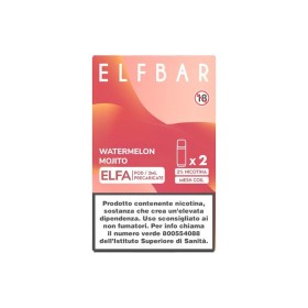 ELFA Watermelon Mojito Pod Usa e Getta Elfbar 2 Pezzi Mojito Anguria