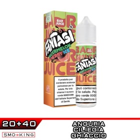 WATERMELON CHERRY ICE Bar Juice Aroma Shot 20 ml Fantasi Vape Anguria Ciliegia Ghiaccio