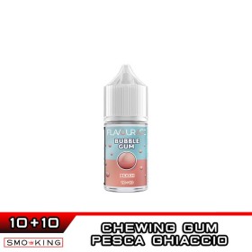 PEACH Bubble Gum Mini Shot 10+10 ml FLAVOURAGE