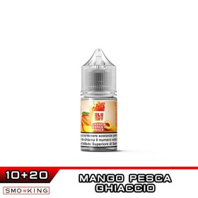 MANGO E PESCA Slushy Mini Shot 10+20 ml JUSTY FLAVOR Mango Pesca Ice