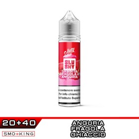ANGURIA E FRAGOLA Slushy Aroma Shot 20 ml JUSTY FLAVOR Anguria Fragola Ice