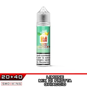 LIMONE E FRUTTI MISTI Slushy Aroma Shot 20 ml JUSTY FLAVOR Limone Mix di Frutta Ice