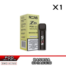 BANANA ICE N.4 ZETA Pod Usa e Getta NOOVA 1 Pezzo