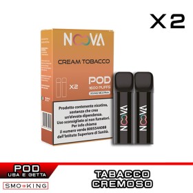 CREAM TOBACCO N.15 Storm Disposable Pod NOOVA 2 Pieces