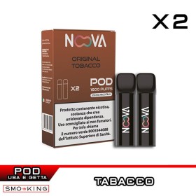 ORIGINAL TOBACCO N.1 Storm Pod Usa e Getta NOOVA 2 Pezzi