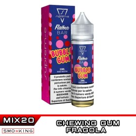 Bubble Gum FLAVOUR BAR Mix&Vape 20 ml Suprem-e Fragola Chewing Gum