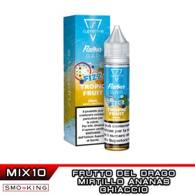 FIZZ TROPIC FRUIT Flavour Bar Mix&Vape 10+10 Suprem-e Ice Mirtillo Frutto del Drago Ananas