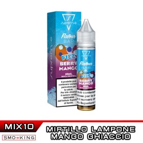 FIZZ BERRY MANGO Flavour Bar Mix&Vape 10+10 Suprem-e Mango Ice Mirtillo Lampone