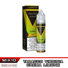 FIRST Pick Rebrand LIMS Mix&Vape 10+10 Suprem-e Limone Tabacco Virginia Crema