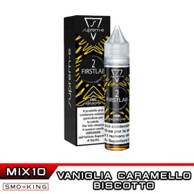FIRSTLAB 2 Mix&Vape 10+10 Suprem-e Vaniglia Biscotto Caramello
