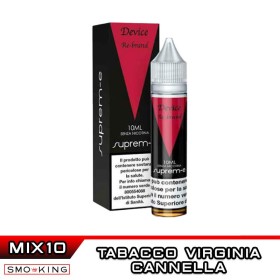 DEVICE Rebrand Mix&Vape 10+10 Suprem-e Tabacco Virginia Cannella