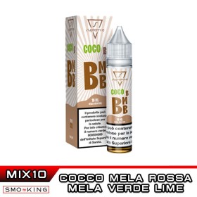 Coco BOMB Mix&Vape 10+10 ml Suprem-e Cocco Mela Rossa Mela Verde Lime