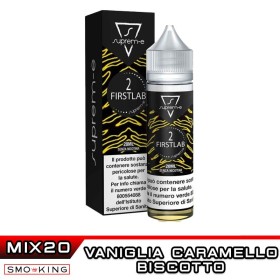 FIRSTLAB 2 Mix&Vape 20 ml Suprem-e Vaniglia Biscotto Caramello