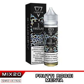 FIRSTLAB 3 Mix&Vape 20 ml Suprem-e Menta Frutti Rossi