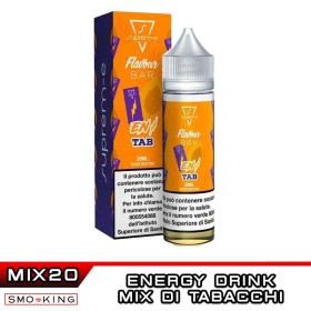 Energy Tab FLAVOUR BAR Mix&Vape 20 ml Suprem-e Mix di Tabacchi Energy Drink