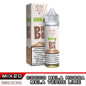 Coco BOMB Mix&Vape 20 ml Suprem-e Cocco Mela Rossa Mela Verde Lime