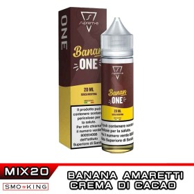 BananONE Mix&Vape 20 ml Suprem-e Cacao Banana Cioccolato bianco Amaretto