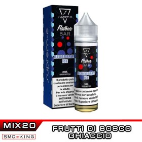 Blueberry Ice FLAVOUR BAR Mix&Vape 20 ml Suprem-e Ice Mirtillo Frutti di Bosco Lampone