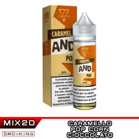 Caramel AND Pop Mix&Vape 20 ml Suprem-e Cioccolato Pop corn Caramello salato