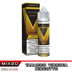 FIRST Pick Rebrand Cookie Mix&Vape 20 ml Suprem-e Biscotto Tabacco Virginia Crema