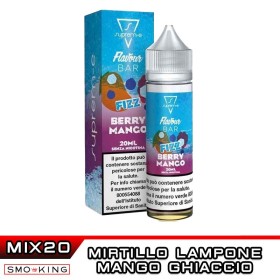 Fizz Berry Mango FLAVOUR BAR Mix&Vape 20 ml Suprem-e Mango Ice Mirtillo Lampone