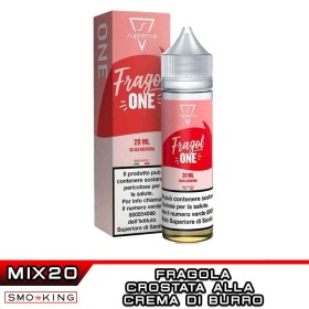 FragolONE Mix&Vape 20 ml Suprem-e Vaniglia Fragola Crostata Burro