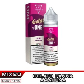 GelatONE Mix&Vape 20 ml Suprem-e Gelato alla Vaniglia Amarena Panna Meringa