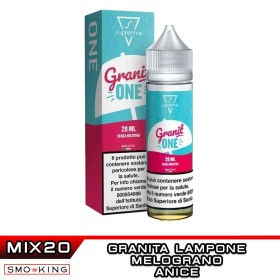 GranitONE Mix&Vape 20 ml Suprem-e Anice Melograno Granita di lamponi