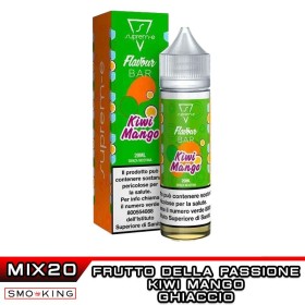 Kiwi Passion Fruit Mango FLAVOUR BAR Mix&Vape 20 ml Suprem-e Mango Ice Kiwi Frutto della Passione