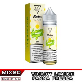 Lemon Yogurt FLAVOUR BAR Mix&Vape 20 ml Suprem-e Limone Yogurt Panna