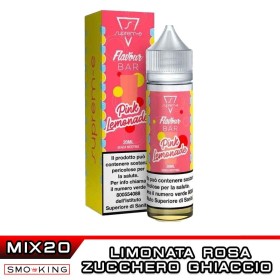 Pink Lemonade FLAVOUR BAR Mix&Vape 20 ml Suprem-e Ice Zucchero Limonata Rosa