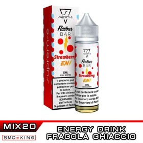 Strawberry Energy FLAVOUR BAR Mix&Vape 20 ml Suprem-e Ice Fragola Energy Drink