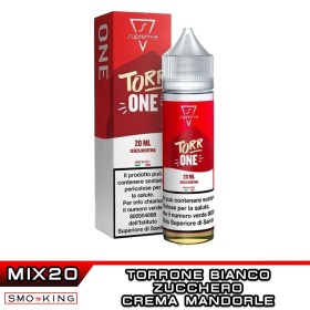 TorrONE Mix&Vape 20 ml Suprem-e Crema Burro Zucchero Torrone bianco