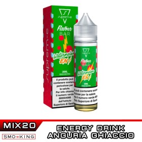 Watermelon Energy FLAVOUR BAR Mix&Vape 20 ml Suprem-e Ice Anguria Energy Drink