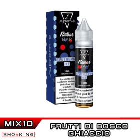 BLUEBERRY ICE Flavour Bar Mix&Vape 10+10 Suprem-e Ice Mirtillo Lampone