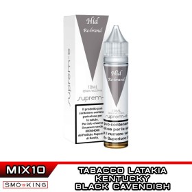 HID Rebrand Mix&Vape 10+10 Suprem-e Tabacco Latakia Tabacco Kentucky Black Cavendish