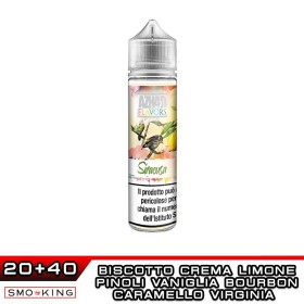 SIRACUSA Flavors Aroma Shot 20 ml AZHAD Tabacco Virginia Biscotto Crema Limone Pinoli Vaniglia Bourbon Caramello