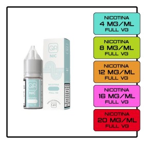 Base FULL VG 10 ml Basetta Nicotina QR FLAVOUR